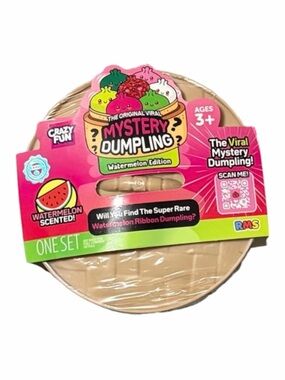 RMS The Original Viral Mystery Dumpling Watermelon Scented Edition Squishy